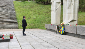 Wreath-laying ceremony on the occasion of the 76th anniversary of the victory in the Great Patriotic War and the end of the World War II