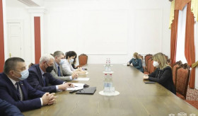 ԱԺ Հայաստան-Լիտվա բարեկամական խմբի ղեկավարը հանդիպել է Լիտվայի Սեյմասի փոխնախագահի գլխավորած պատվիրակության հետ
