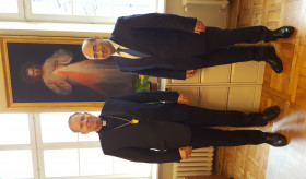 Ambassador Mkrtchyan’s meeting with the Archbishop of Vilnius