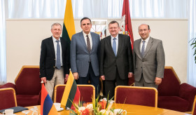Meeting of Deputy Foreign Minister Garen Nazarian in the legislative body of Lithuania
