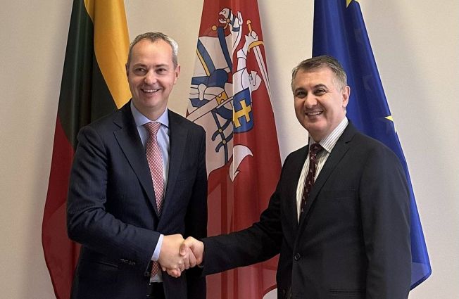 Ambassador Ara Margarian’s Meeting with the New Deputy Foreign Minister of the Republic of Lithuania, Julius Pranevičius