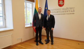 Ambassador Ara Margarian&rsquo;s Meeting with the Director of the Department of National Minorities under the Government of the Republic of Lithuania