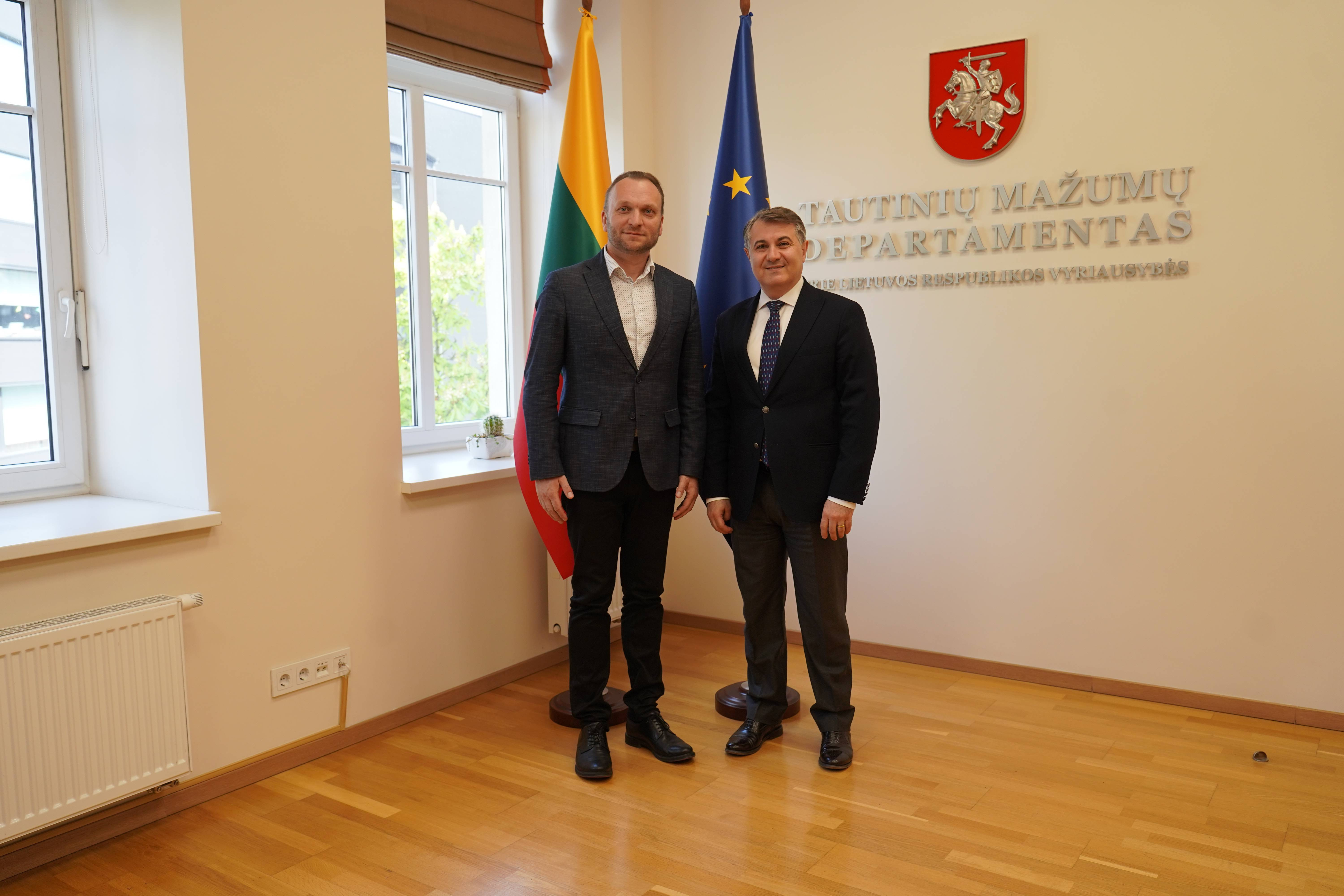 Ambassador Ara Margarian&rsquo;s Meeting with the Director of the Department of National Minorities under the Government of the Republic of Lithuania