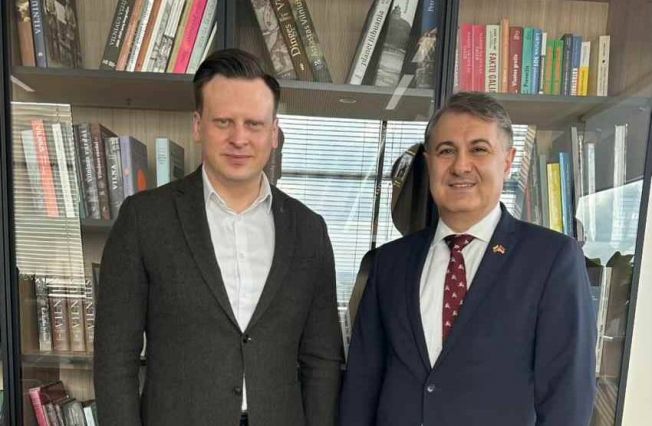 Լիտվայում ՀՀ դեսպան Արա Մարգարյանի հանդիպումը Վիլնյուսի քաղաքապետի հետ