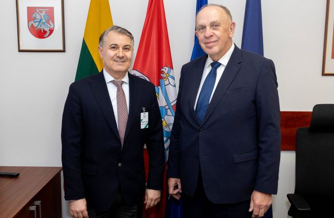 Meeting of Ambassador Ara Margarian with the Chair of the Committee on Foreign Affairs of the Seimas of the Republic of Lithuania